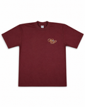 Camiseta Oversized Vinho