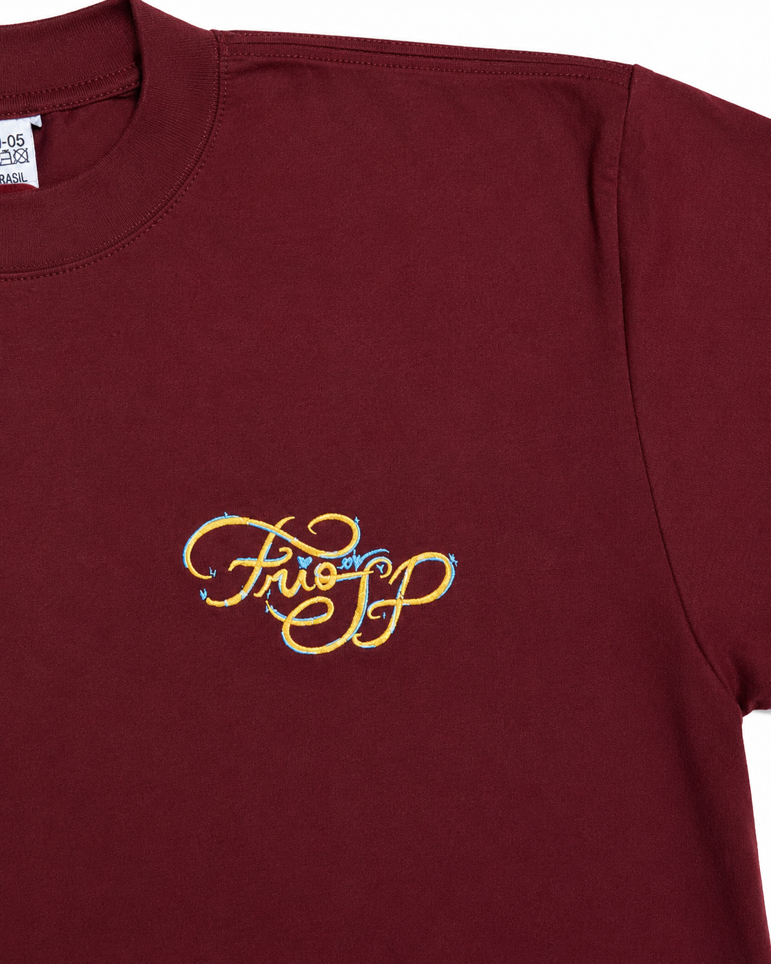 Camiseta Oversized Vinho
