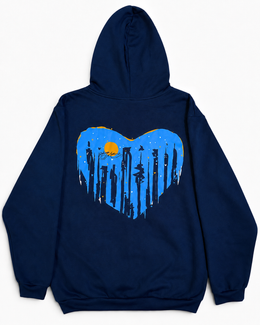 Moletom Canguru Azul