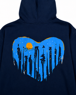 Moletom Canguru Azul